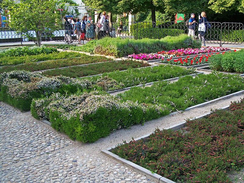 Францисканский сад в Праге. Оазис тишины в центре города