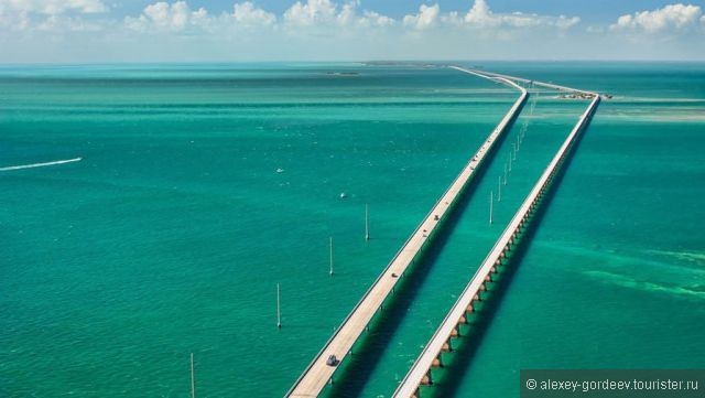 Самая красивая дорога штата Флорида - THE OVERSEAS HIGHWAY