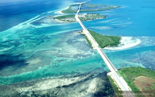 Самая красивая дорога штата Флорида - THE OVERSEAS HIGHWAY