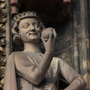 Статуя Дьявола на главном фасаде кафедрального собора, Страсбург