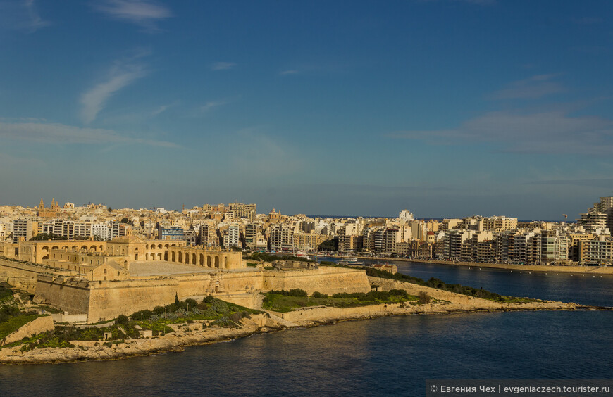 Мальта. Сады Валлетты и Праздничная батарея