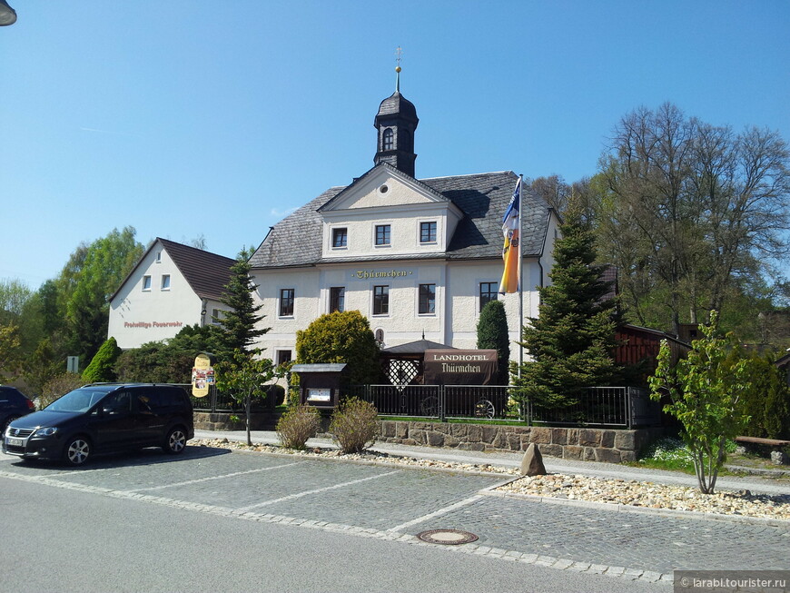 Саксония: В Ширгисвальде (Schirgiswalde) за особыми домиками — Umgebindehäuser