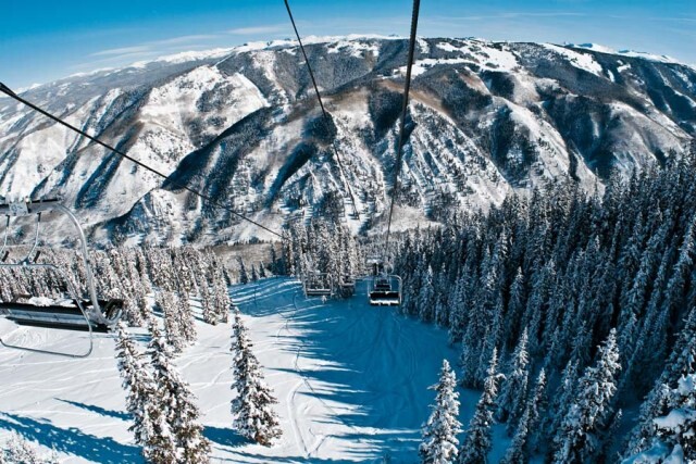 Aspen - лучший курорт для активного отдыха в США
