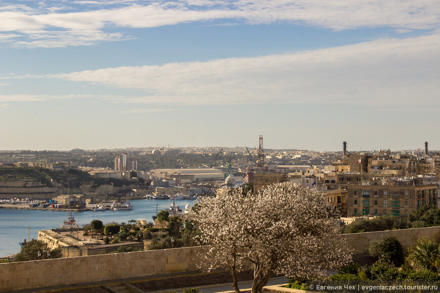 Мальта. Сады Валлетты и Праздничная батарея