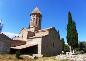 Главный храм монастыря - церковь Святого Духа