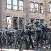Перед гей парадом вывезли группу скульптур персонажей картины Рембрандта 