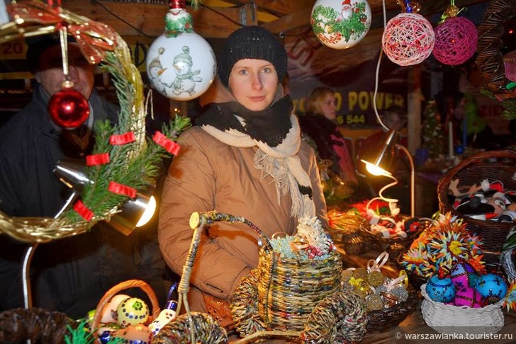 Пасхальная и Рождественская ярмарка Варшавы.