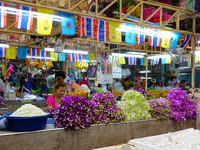Бангкок. Цветочный рынок Pak Khlong Talat.