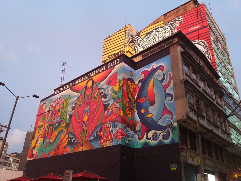 Богота — горох грехов и графити