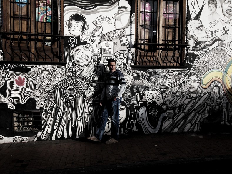 Богота — горох грехов и графити