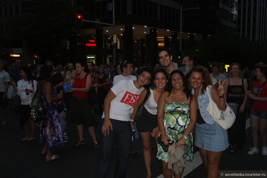 гуляем с бразильцами во время музыкального фестиваля