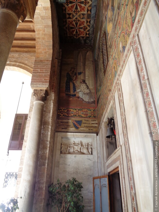  Самый древний замок Палермо - замок Норманнов и Палатинская капелла с византийскими фресками 12 века