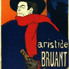 Знаменитый монмартский поэт, шансонье и... кабатчик Аристид Брюан в исполнении Тулуза Лотрека. 
