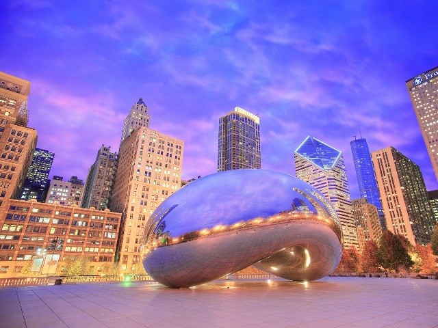 Скульптура Cloud Gate, Чикаго