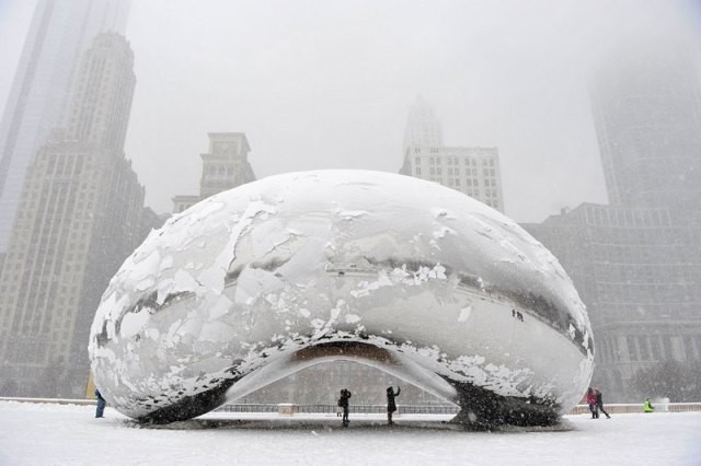 Скульптура Cloud Gate, Чикаго
