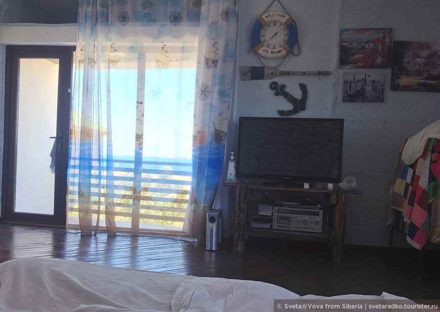 морская комната с видом на море