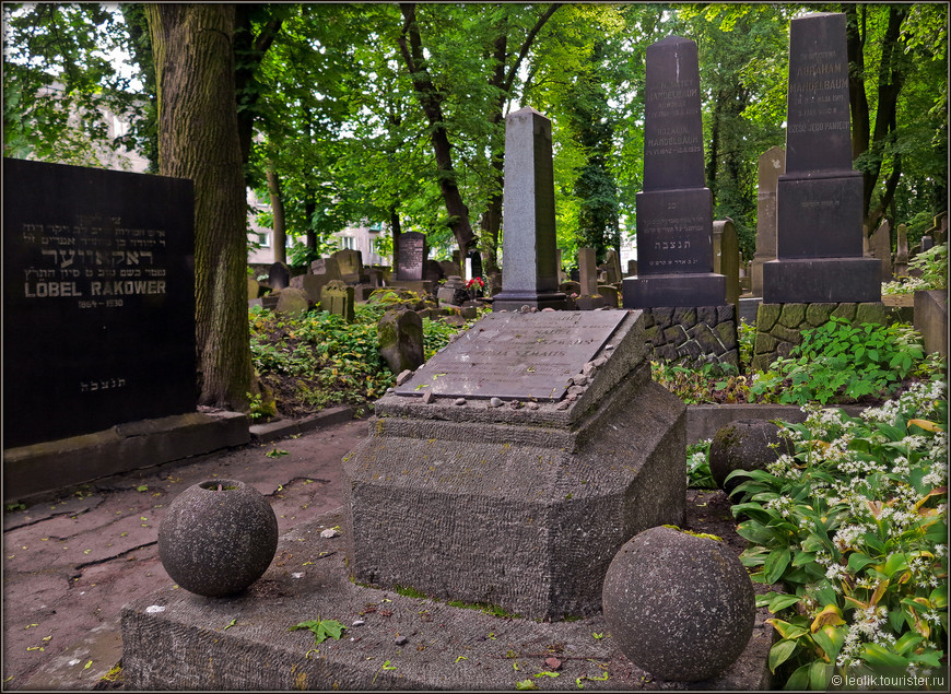 Краковское еврейское кладбище.