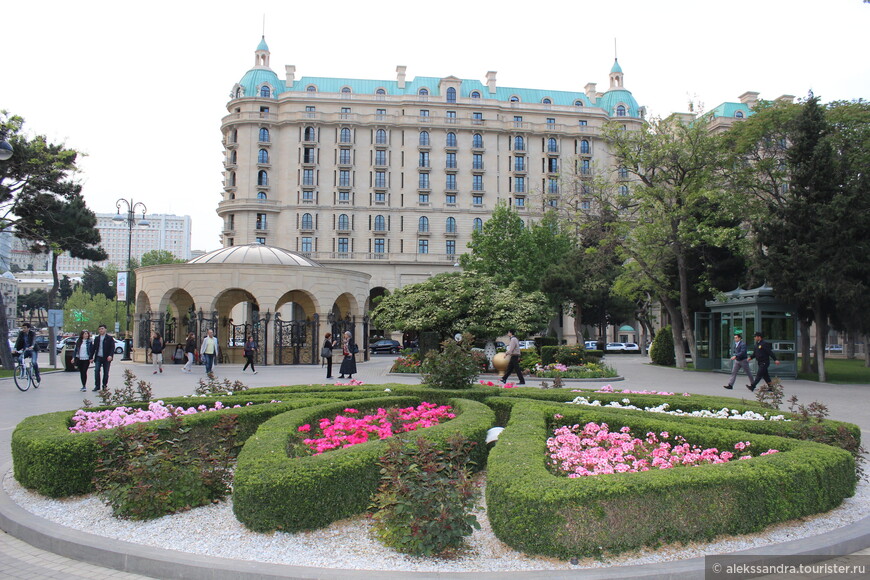 Баку — город фонтанов и парков