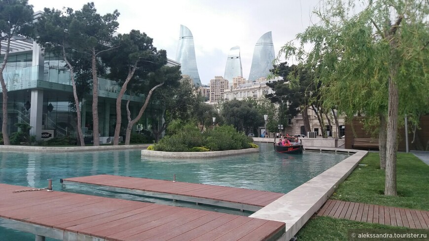 Баку — город фонтанов и парков