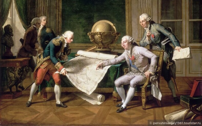 Николя-Андре Монсио. Людовик XVI и Лаперуз 29 мая 1785 года
Источник: http://www.kartinki24.ru/kartinki/art/18472.html
