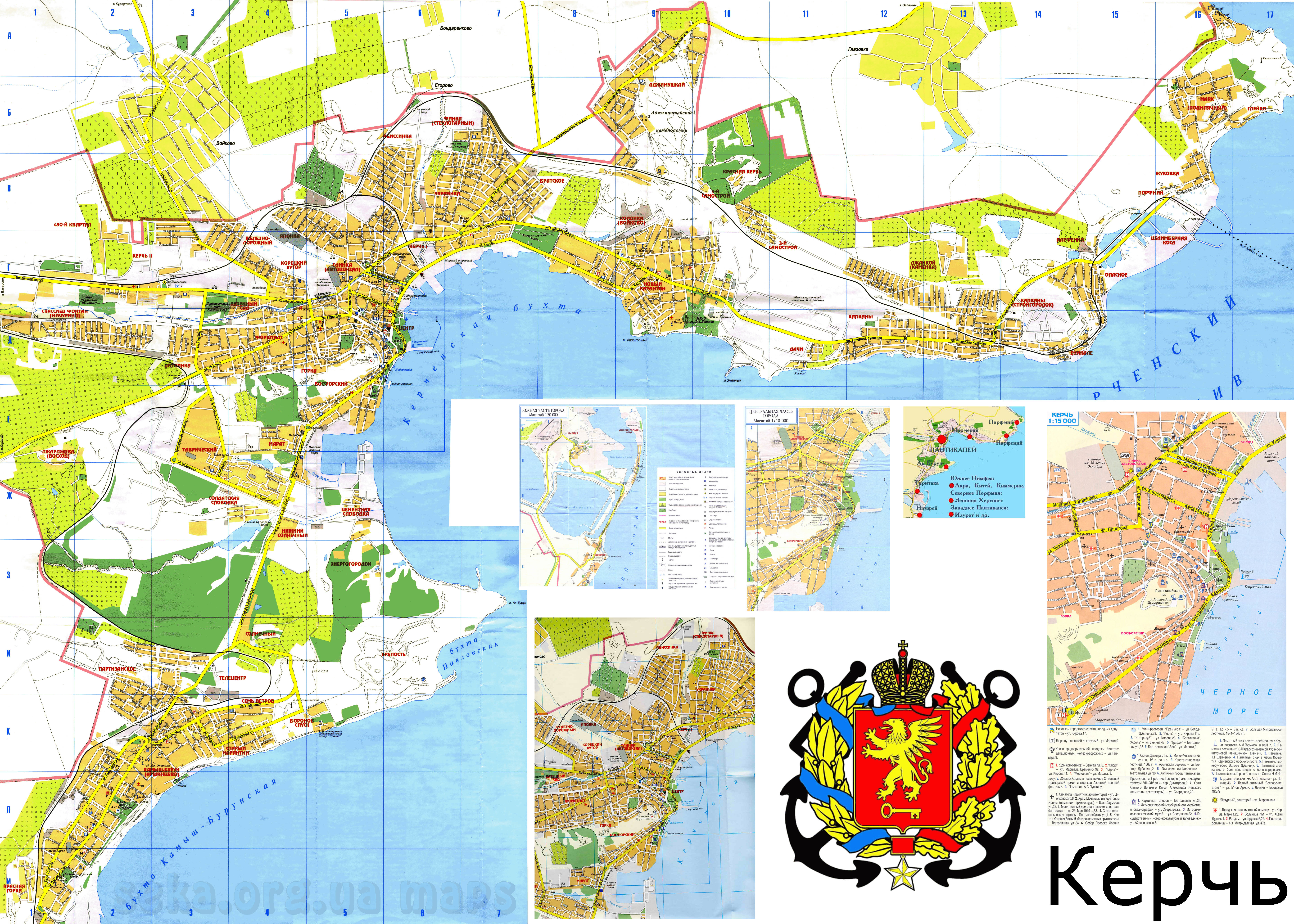 Карта автобусов в керчи