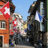 Цюрих - историческая часть города. 
