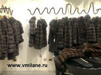 Шубы из соболя в Италии, в модном Милане