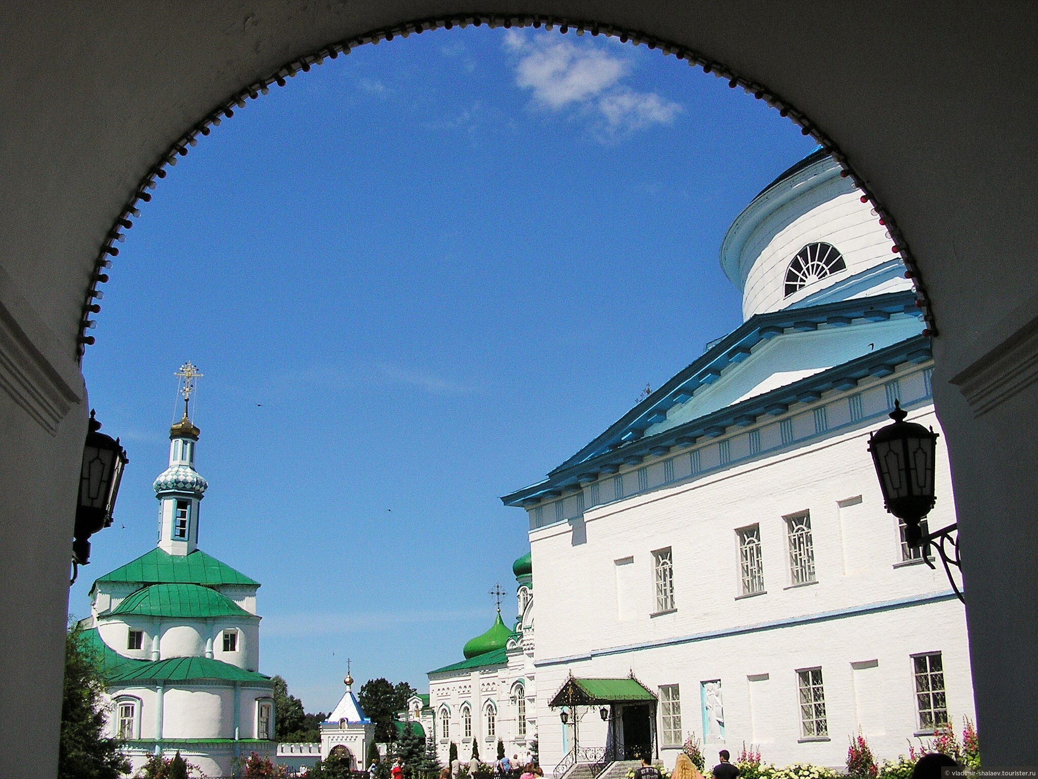 Раифский монастырь план