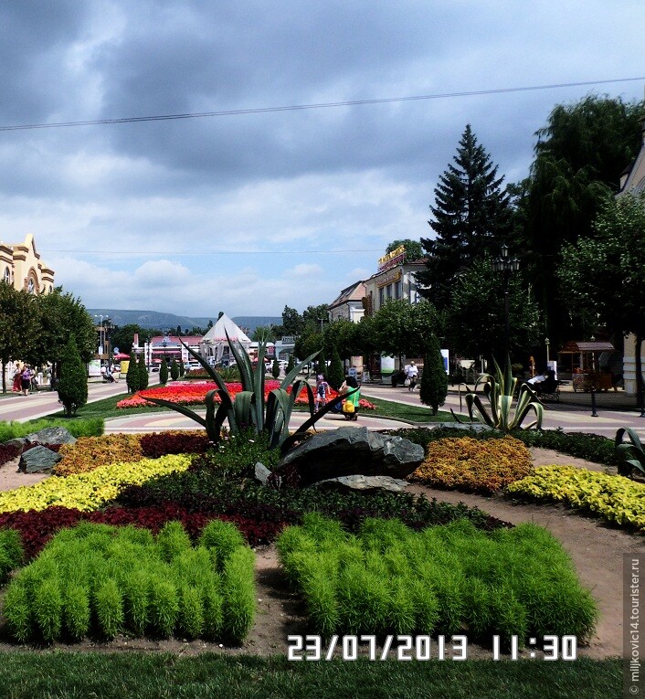 Кисловодск, Домбай, Пятигорск. 2013 год
