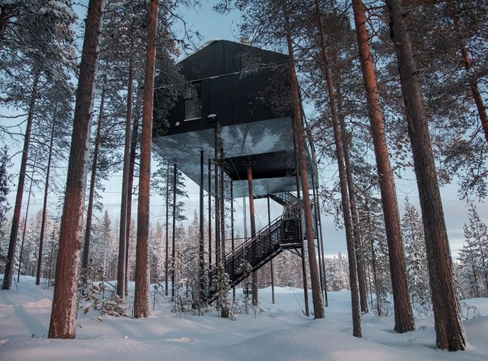 Гостиница в шведском лесу
