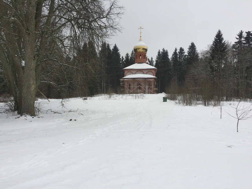 Заехал на минутку в Вохоновский монастырь