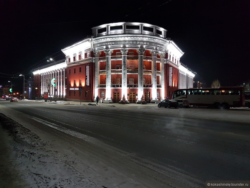 Зимний Петрозаводск и Кивач за два дня