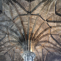 Этот удивительно изящный свод в купитуле собора был выполнен под руководством Епископа Андрю Стюарт.