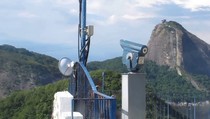 Day 1st in Rio de Janeiro. View from Leme to Copacanaba, 00:40 Day 1st in Rio de Janeiro. View from Leme to Copacanaba, 00:40