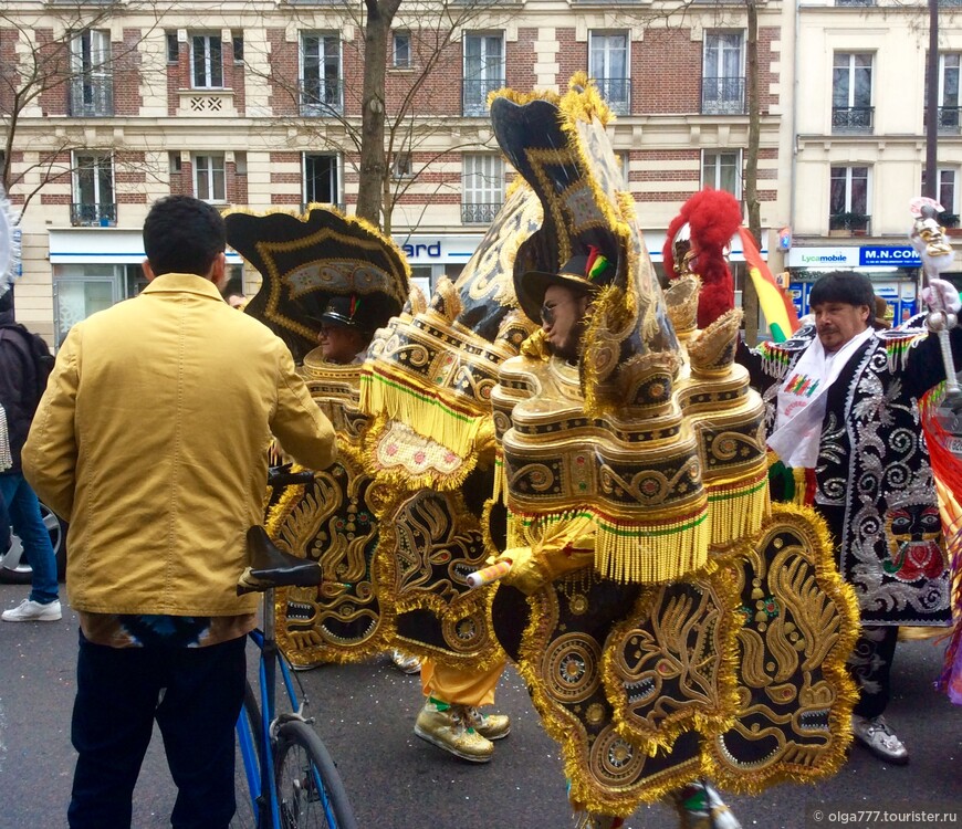 Февральский карнавал в Париже.