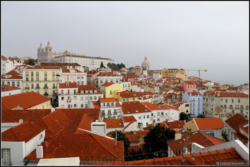 Прибрежный город Лиссабон