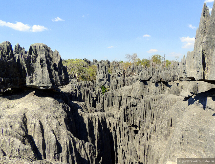 Скалы Цинги де Бемараха — основное чудо Мадагаскара