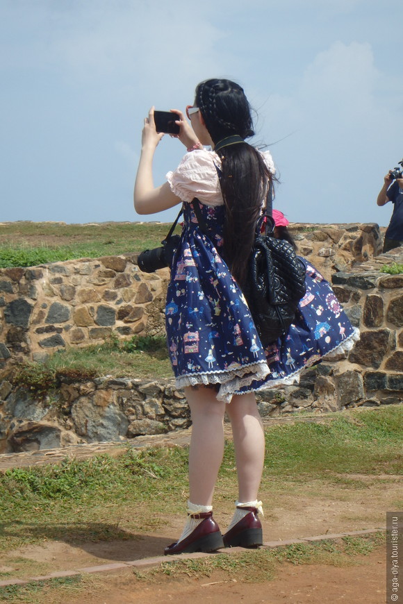 японские туристы