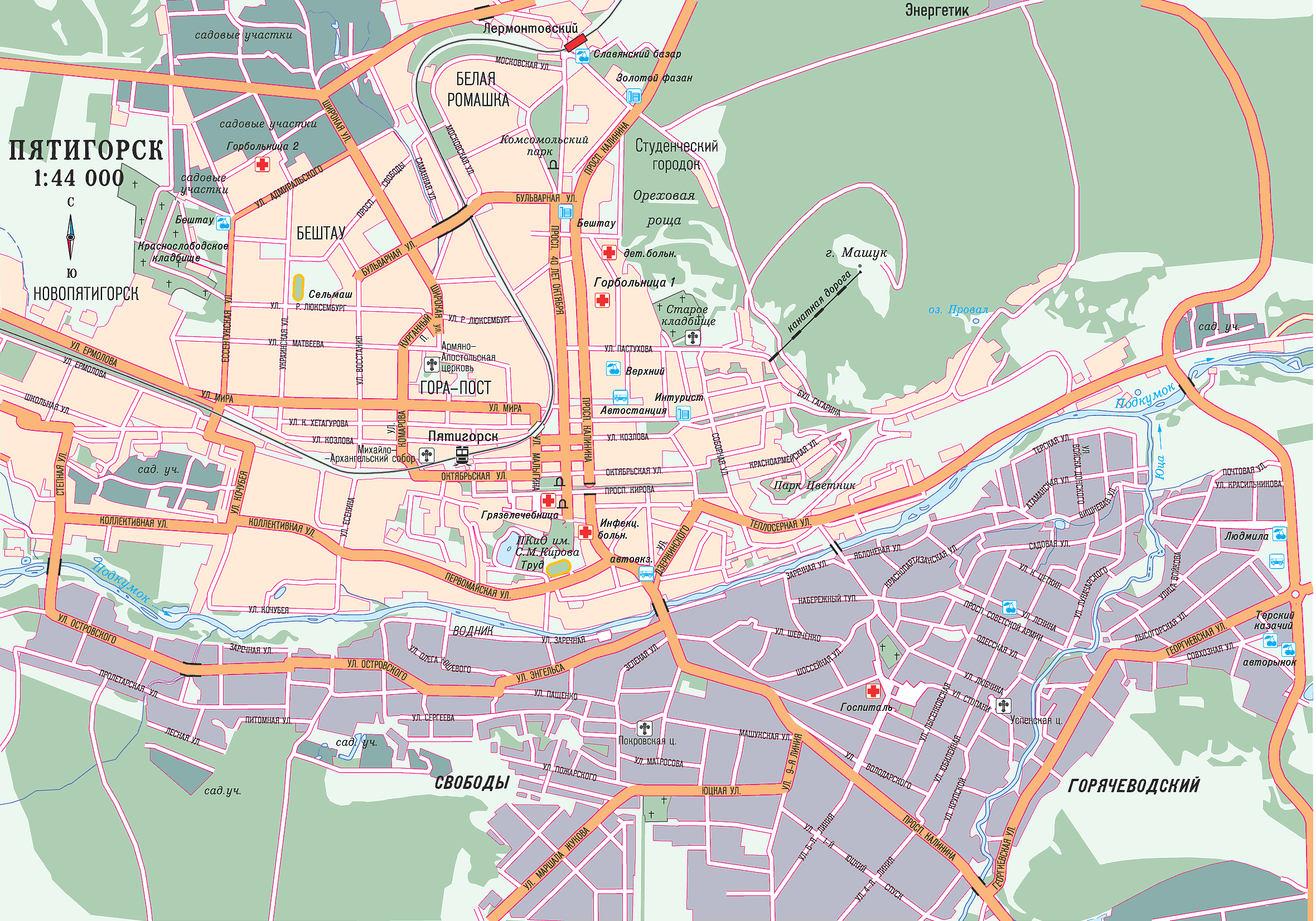 Городок ор карта