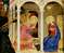 Благая весть Сан Джованни дель Арно.  (темпера) 1432 Музей Базилики.