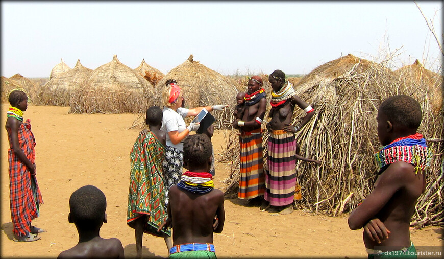 Южная Эфиопия — деревня племени Ньянгатом