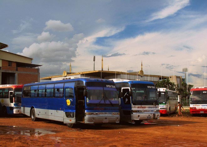 Междугородние автобусы в Камбодже