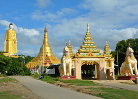 Бирманский небоскреб, храмы-дворцы и лачуги