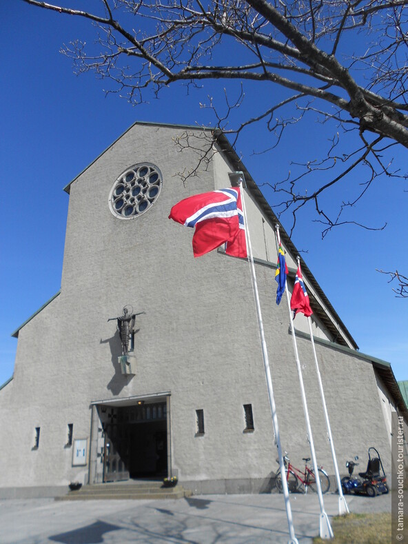 Церковь в городе Боде