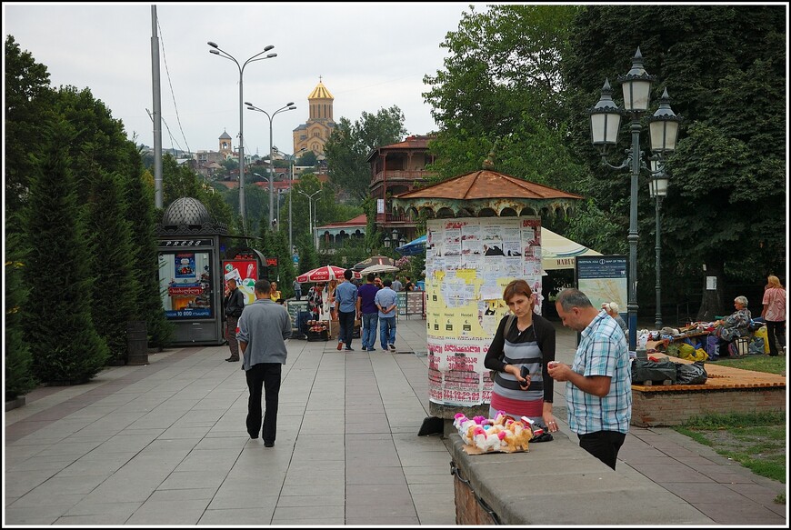 Тбилиси — от горы Мтацминда до моста Мира