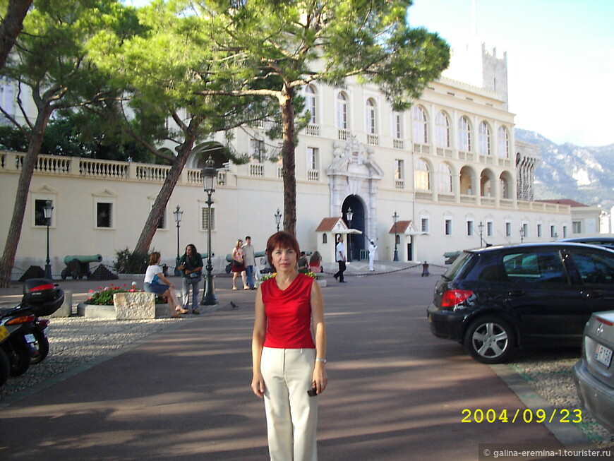 Монако, у дворца