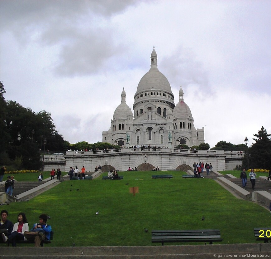 Париж, Монмартр, базилика Священного Сердца Христова Сакре-Кёр