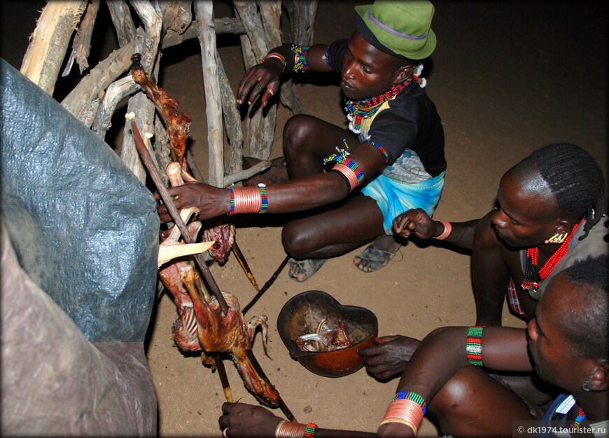 Южная Эфиопия — деревня племени Хамер