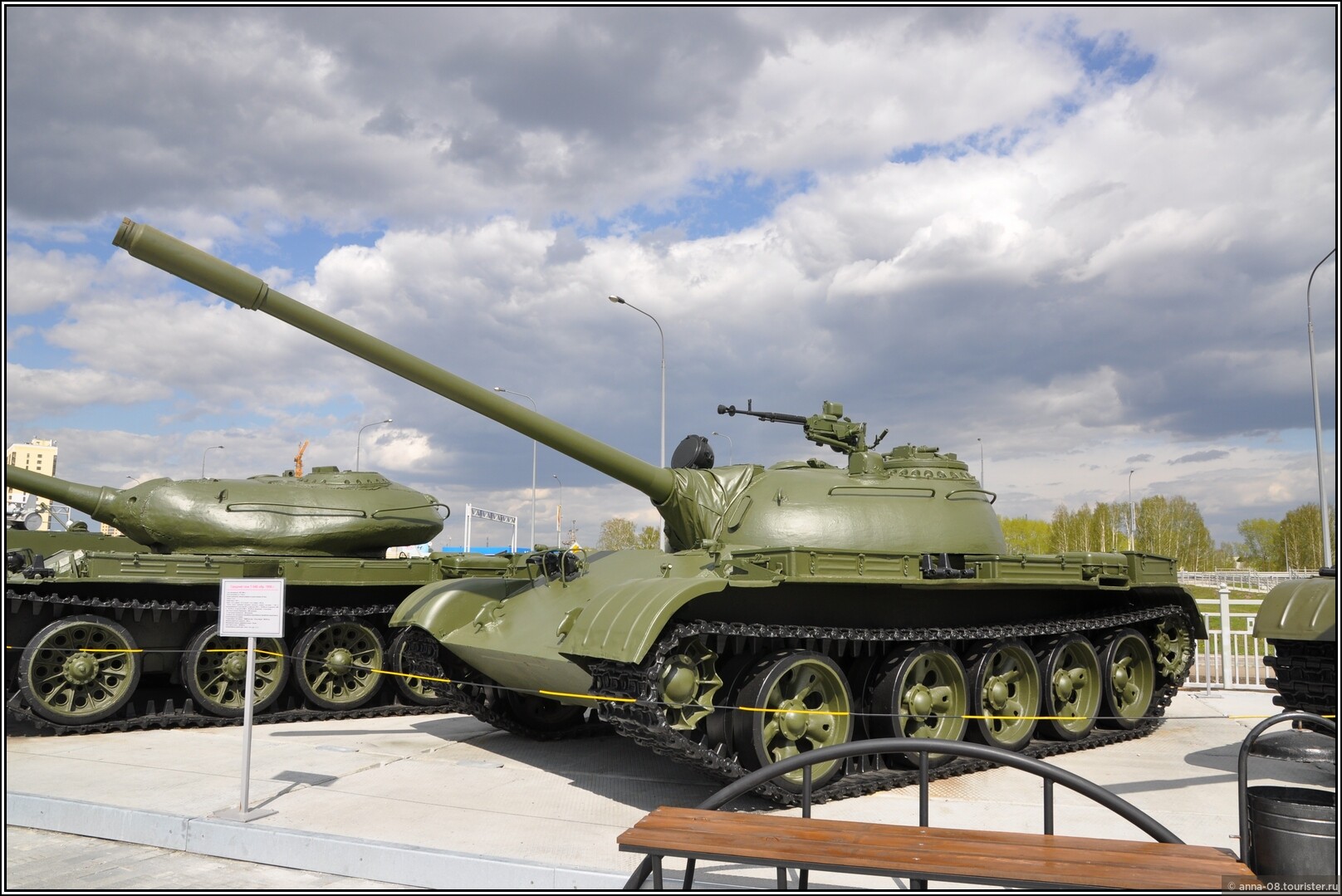 Средний танк Т-54Б образца 1956 г. Годы производства: 1957-1959 г.г. Боевое...
