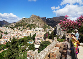 Средневековая и античная Таормина (Сицилия)